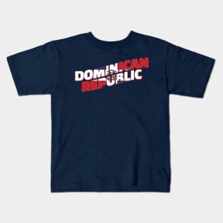 The Dominican Republic Vintage style retro souvenir Kids T-Shirt